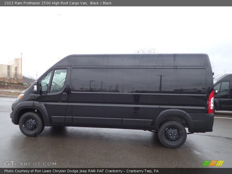  2023 ProMaster 2500 High Roof Cargo Van Black