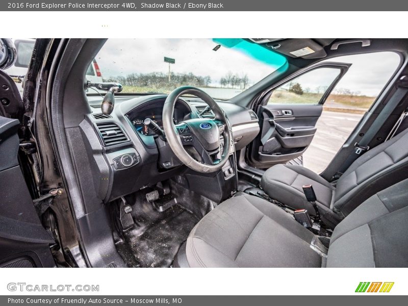 Shadow Black / Ebony Black 2016 Ford Explorer Police Interceptor 4WD