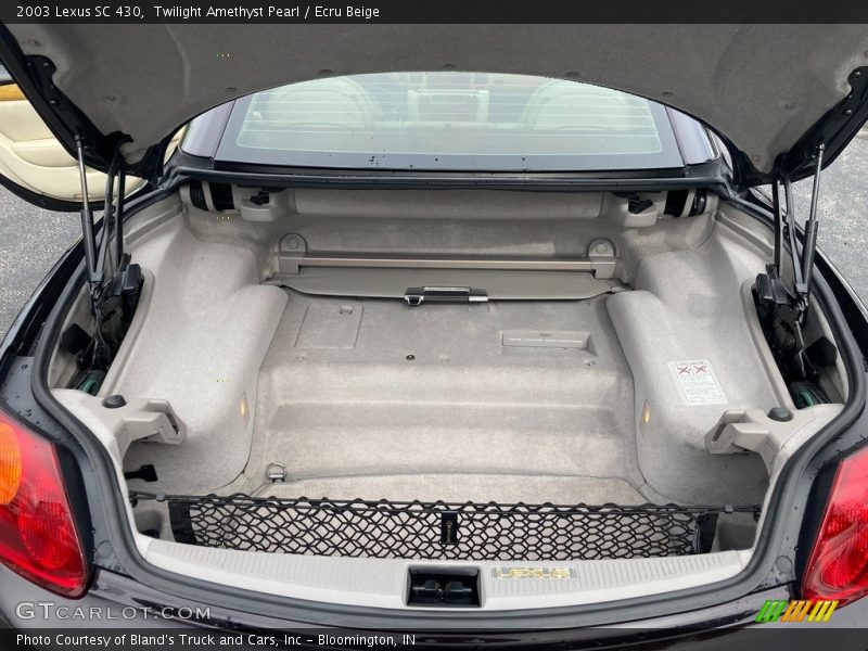 Twilight Amethyst Pearl / Ecru Beige 2003 Lexus SC 430