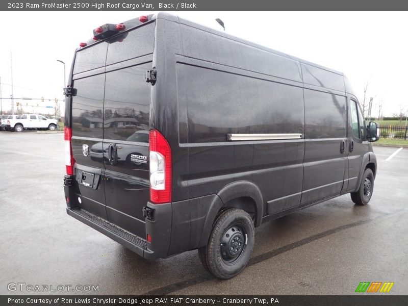 Black / Black 2023 Ram ProMaster 2500 High Roof Cargo Van