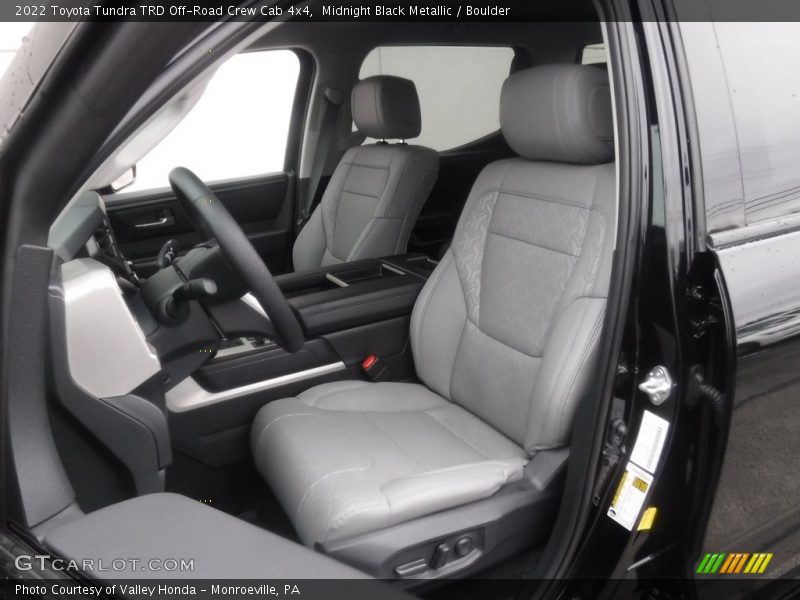 Front Seat of 2022 Tundra TRD Off-Road Crew Cab 4x4