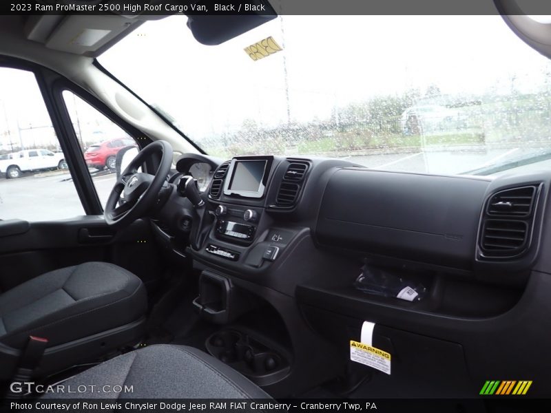 Dashboard of 2023 ProMaster 2500 High Roof Cargo Van