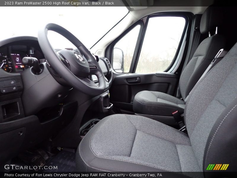 Front Seat of 2023 ProMaster 2500 High Roof Cargo Van