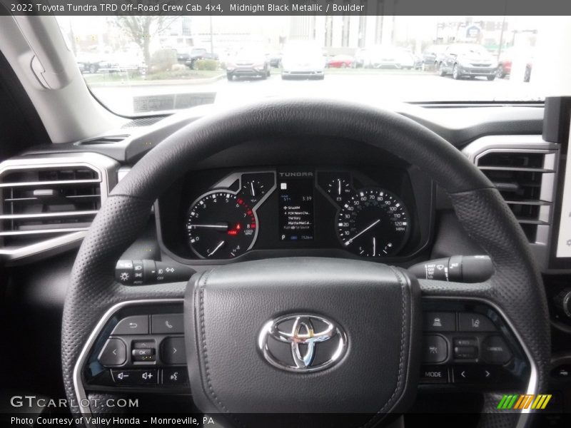  2022 Tundra TRD Off-Road Crew Cab 4x4 Steering Wheel