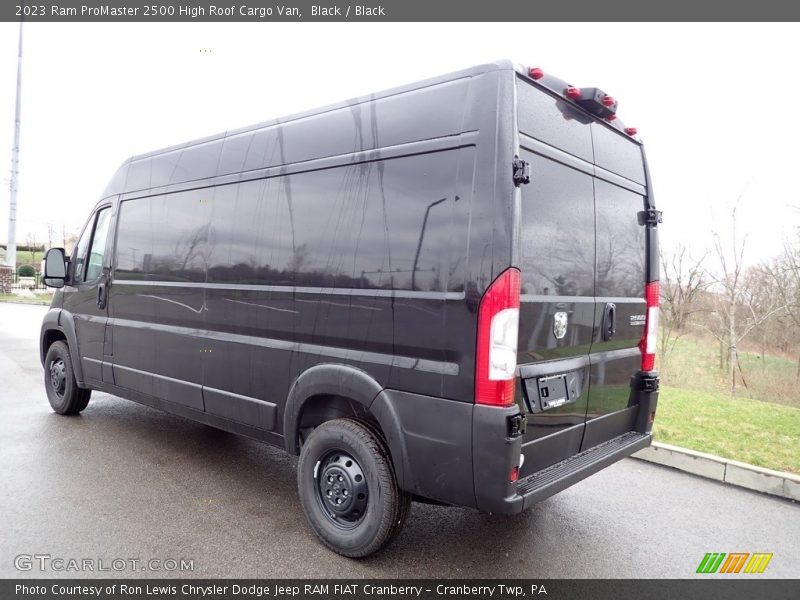 Black / Black 2023 Ram ProMaster 2500 High Roof Cargo Van