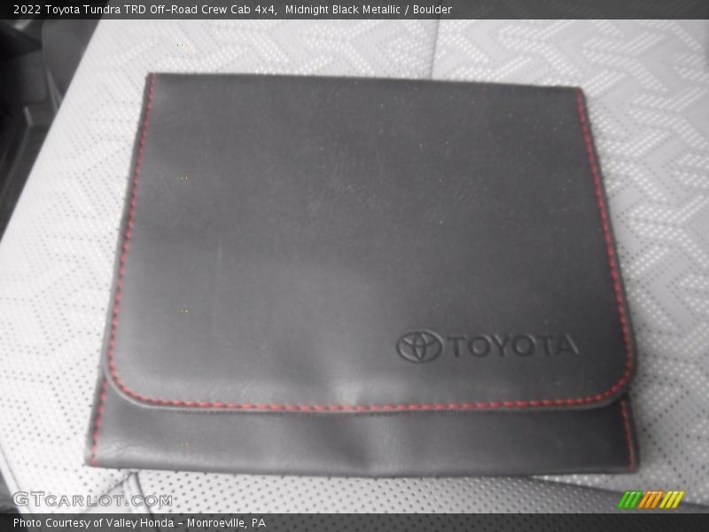 Midnight Black Metallic / Boulder 2022 Toyota Tundra TRD Off-Road Crew Cab 4x4