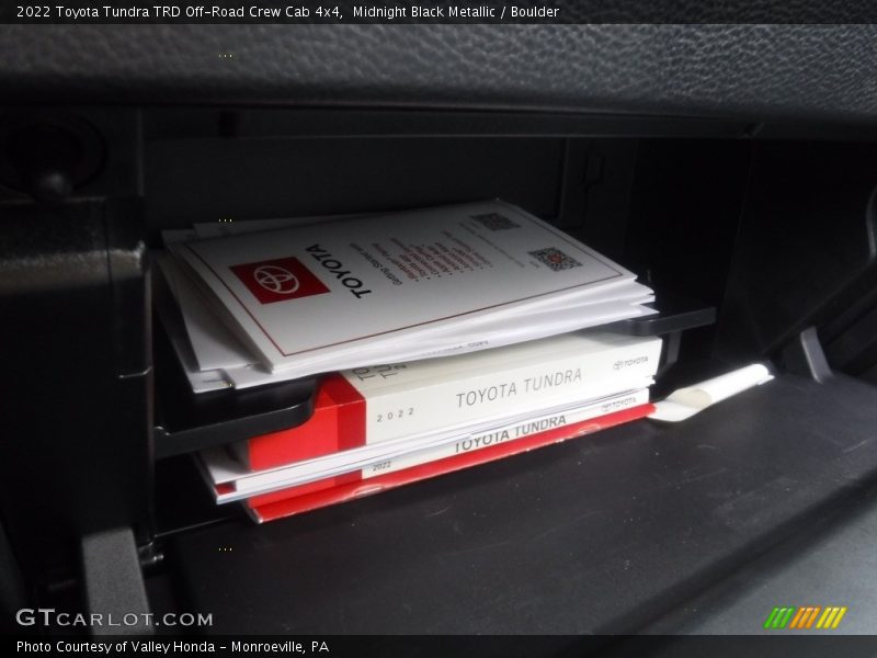 Books/Manuals of 2022 Tundra TRD Off-Road Crew Cab 4x4