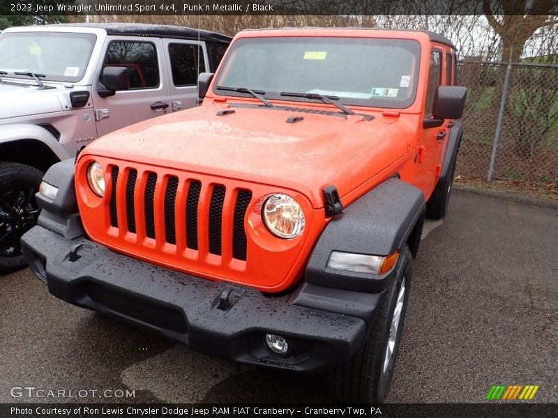 Punk'n Metallic / Black 2023 Jeep Wrangler Unlimited Sport 4x4