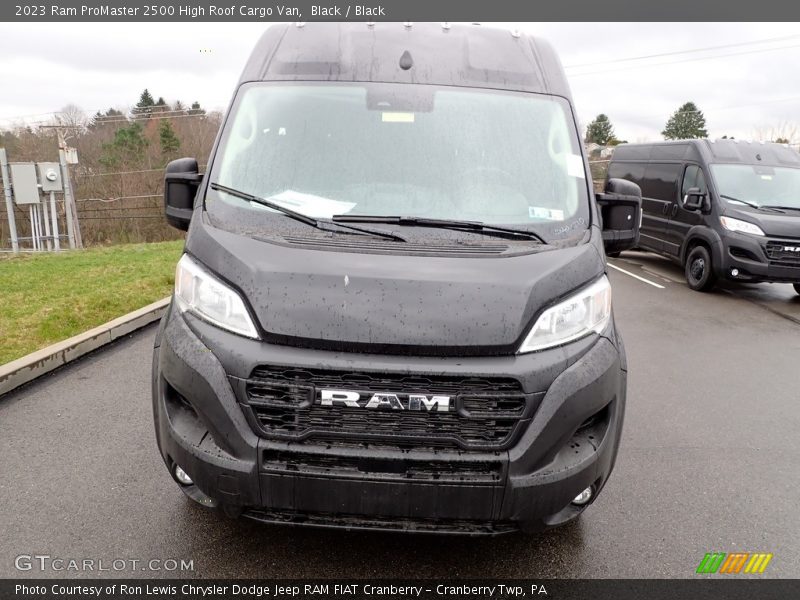Black / Black 2023 Ram ProMaster 2500 High Roof Cargo Van
