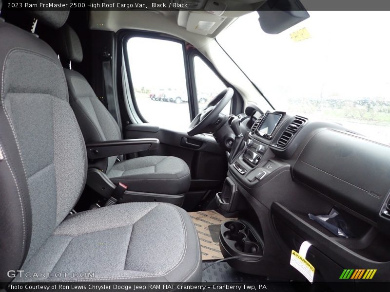 Black / Black 2023 Ram ProMaster 2500 High Roof Cargo Van