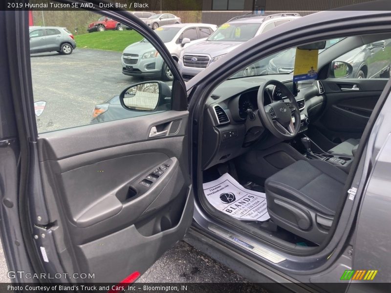 Dusk Blue / Black 2019 Hyundai Tucson SE AWD