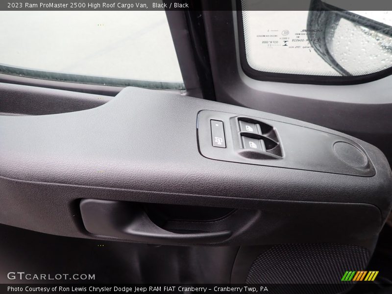 Black / Black 2023 Ram ProMaster 2500 High Roof Cargo Van