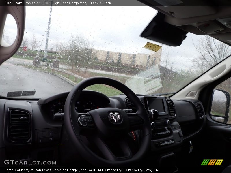 Black / Black 2023 Ram ProMaster 2500 High Roof Cargo Van