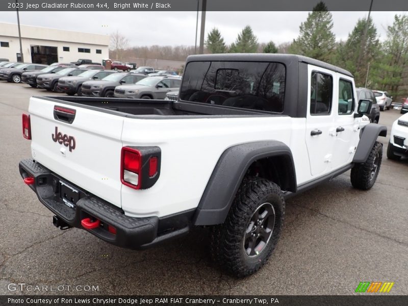 Bright White / Black 2023 Jeep Gladiator Rubicon 4x4
