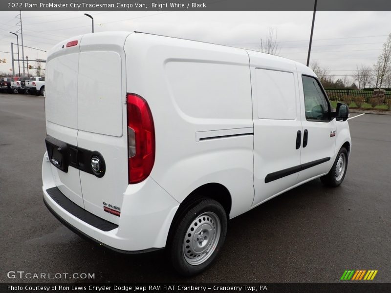 Bright White / Black 2022 Ram ProMaster City Tradesman Cargo Van