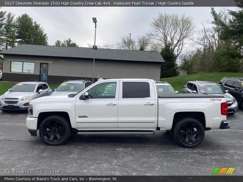 Iridescent Pearl Tricoat / High Country Saddle 2017 Chevrolet Silverado 1500 High Country Crew Cab 4x4
