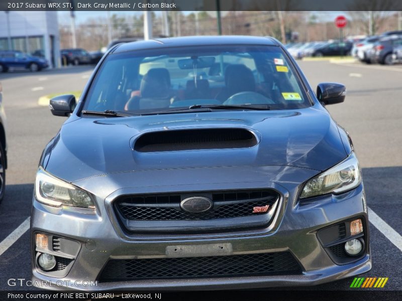 Dark Gray Metallic / Carbon Black 2017 Subaru WRX STI