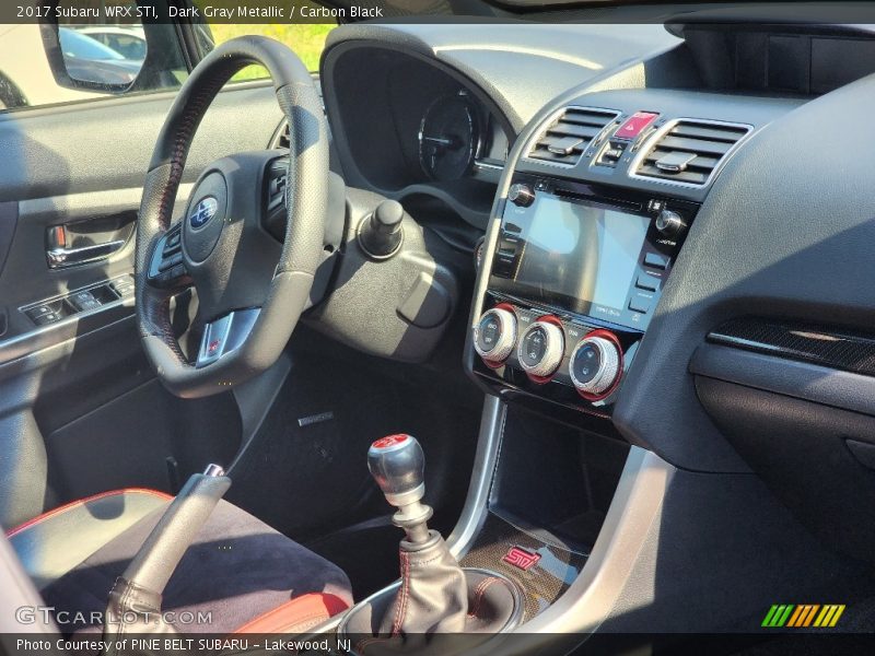 Dashboard of 2017 WRX STI