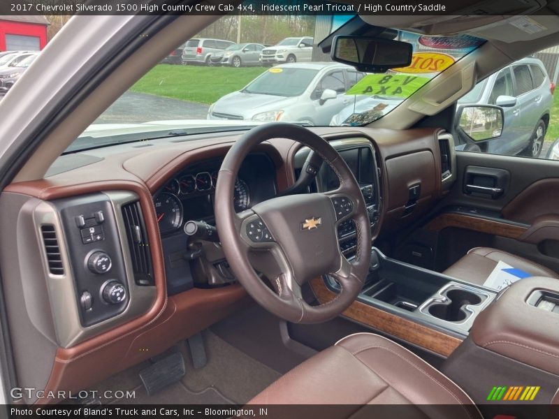 Iridescent Pearl Tricoat / High Country Saddle 2017 Chevrolet Silverado 1500 High Country Crew Cab 4x4