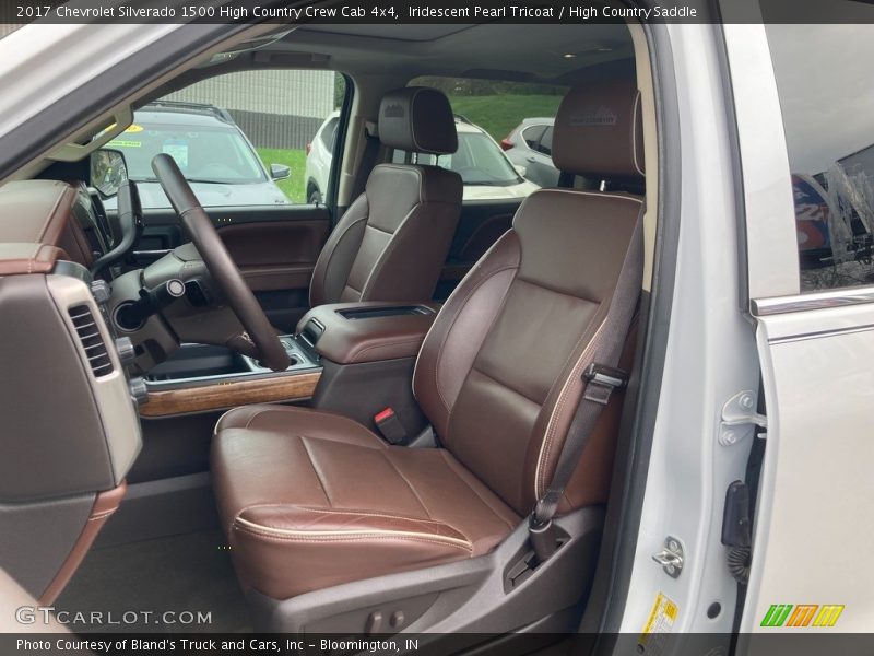 Iridescent Pearl Tricoat / High Country Saddle 2017 Chevrolet Silverado 1500 High Country Crew Cab 4x4