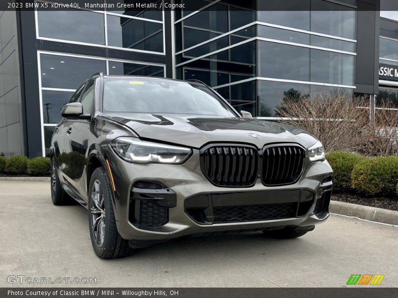  2023 X5 xDrive40i Manhattan Green Metallic