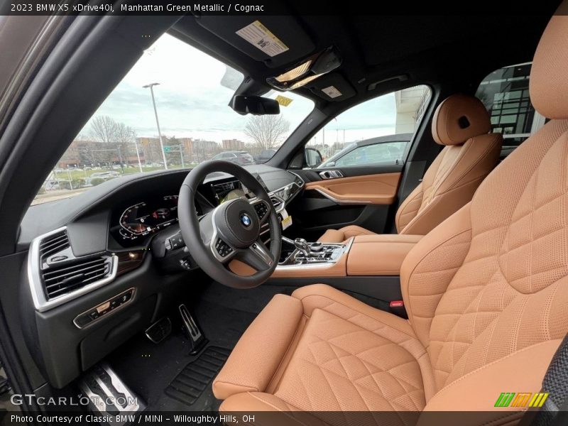  2023 X5 xDrive40i Cognac Interior