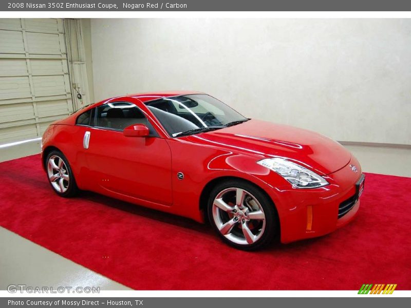 Nogaro Red / Carbon 2008 Nissan 350Z Enthusiast Coupe