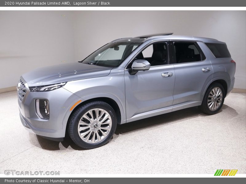 Lagoon Silver / Black 2020 Hyundai Palisade Limited AWD