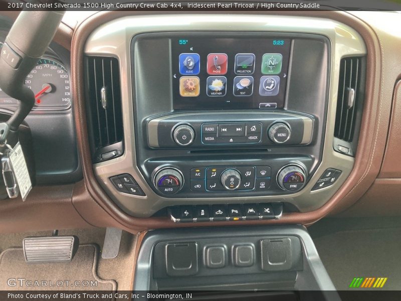 Iridescent Pearl Tricoat / High Country Saddle 2017 Chevrolet Silverado 1500 High Country Crew Cab 4x4