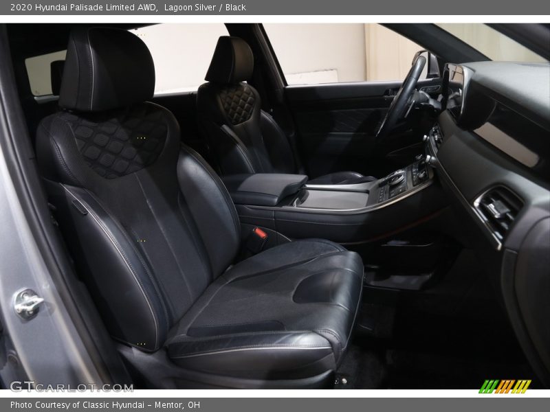Lagoon Silver / Black 2020 Hyundai Palisade Limited AWD