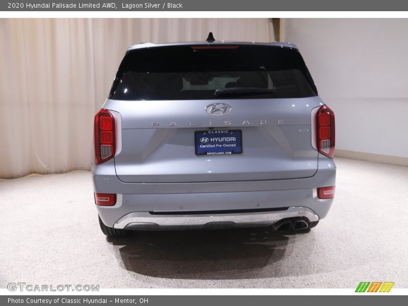 Lagoon Silver / Black 2020 Hyundai Palisade Limited AWD