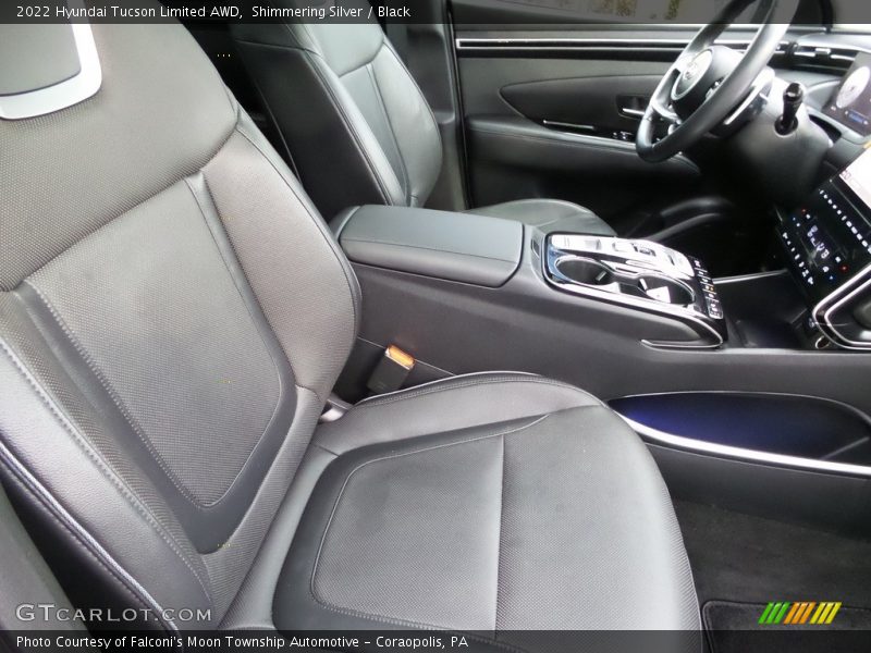 Shimmering Silver / Black 2022 Hyundai Tucson Limited AWD
