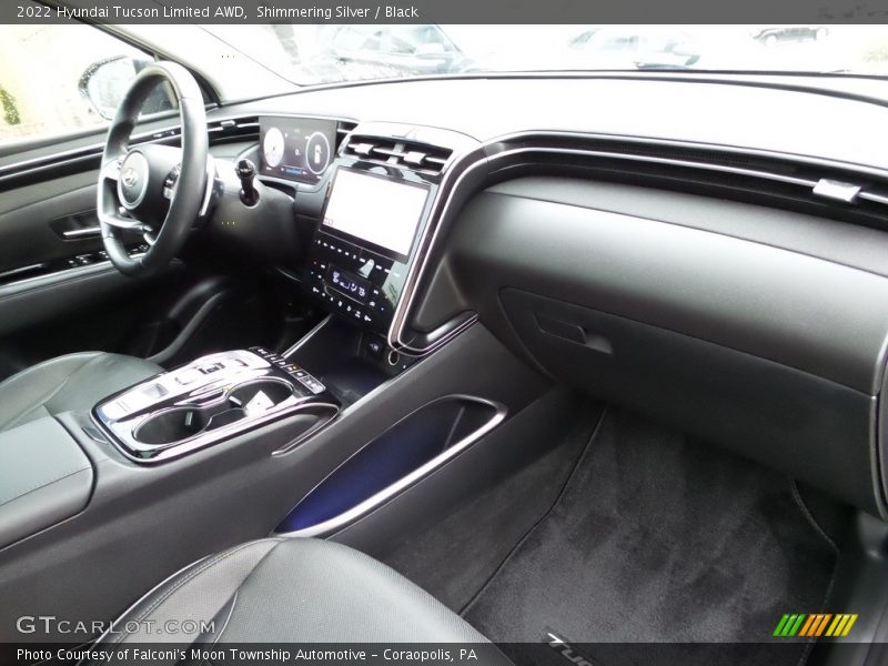 Shimmering Silver / Black 2022 Hyundai Tucson Limited AWD