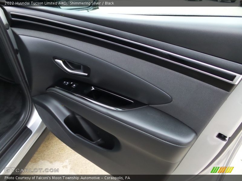 Shimmering Silver / Black 2022 Hyundai Tucson Limited AWD