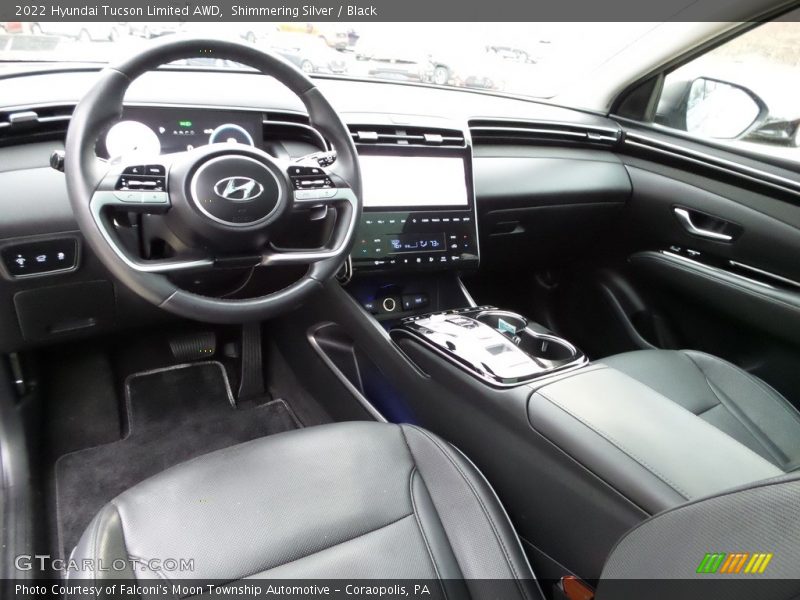 Shimmering Silver / Black 2022 Hyundai Tucson Limited AWD