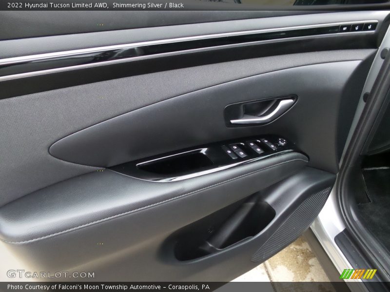 Shimmering Silver / Black 2022 Hyundai Tucson Limited AWD