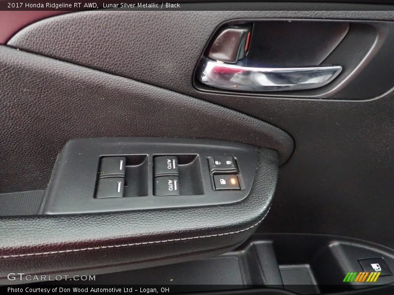 Lunar Silver Metallic / Black 2017 Honda Ridgeline RT AWD