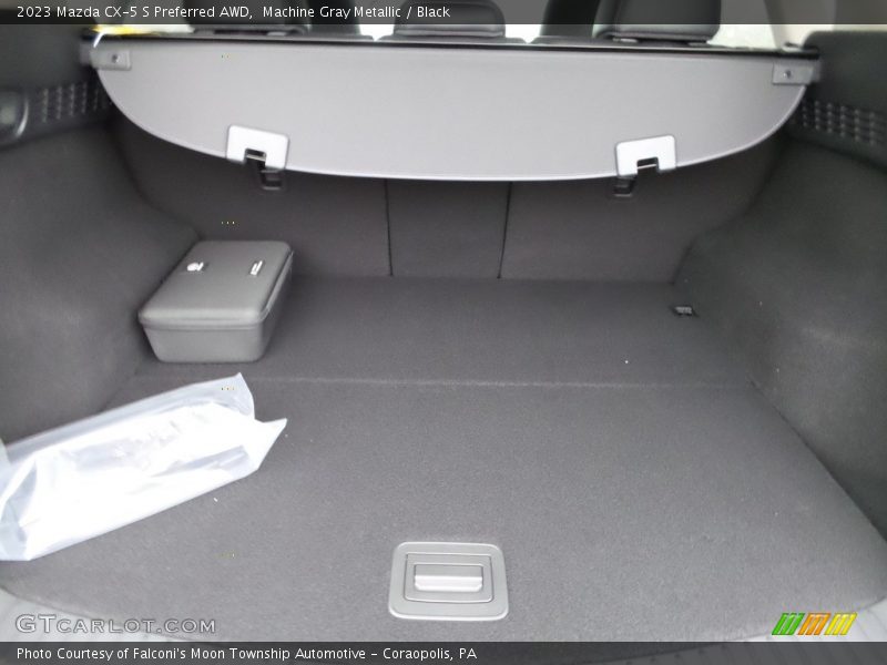 Machine Gray Metallic / Black 2023 Mazda CX-5 S Preferred AWD