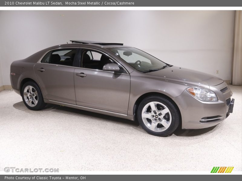 Mocha Steel Metallic / Cocoa/Cashmere 2010 Chevrolet Malibu LT Sedan