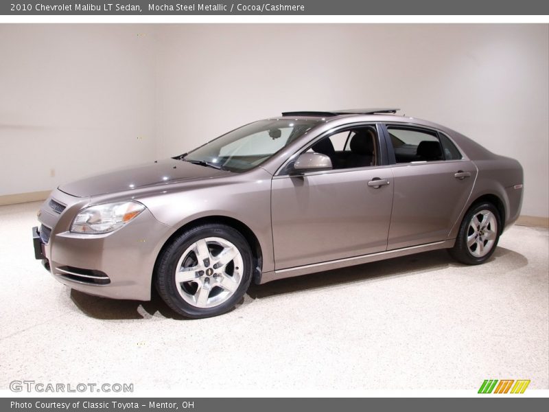 Mocha Steel Metallic / Cocoa/Cashmere 2010 Chevrolet Malibu LT Sedan