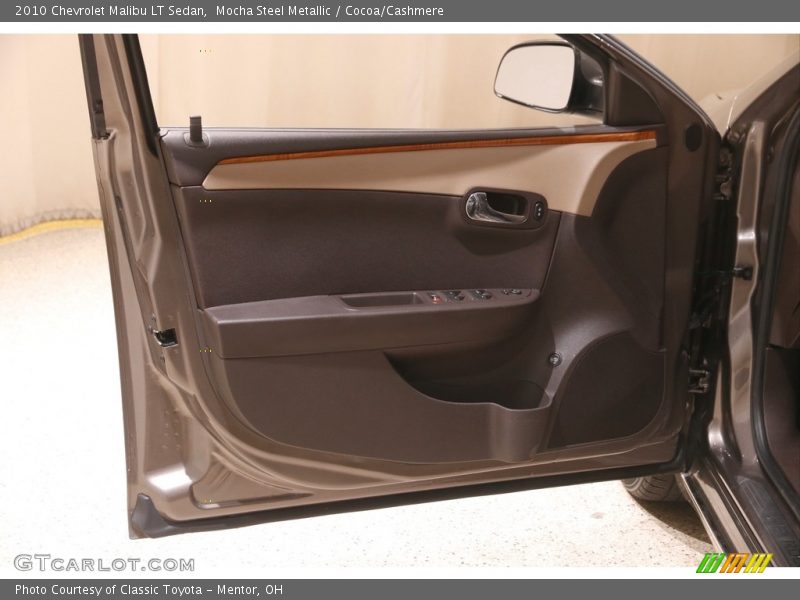 Mocha Steel Metallic / Cocoa/Cashmere 2010 Chevrolet Malibu LT Sedan
