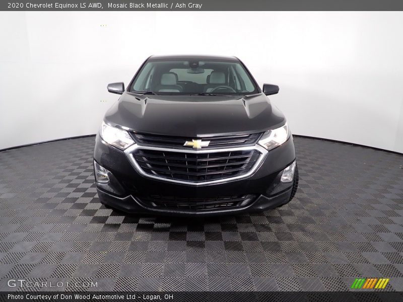 Mosaic Black Metallic / Ash Gray 2020 Chevrolet Equinox LS AWD