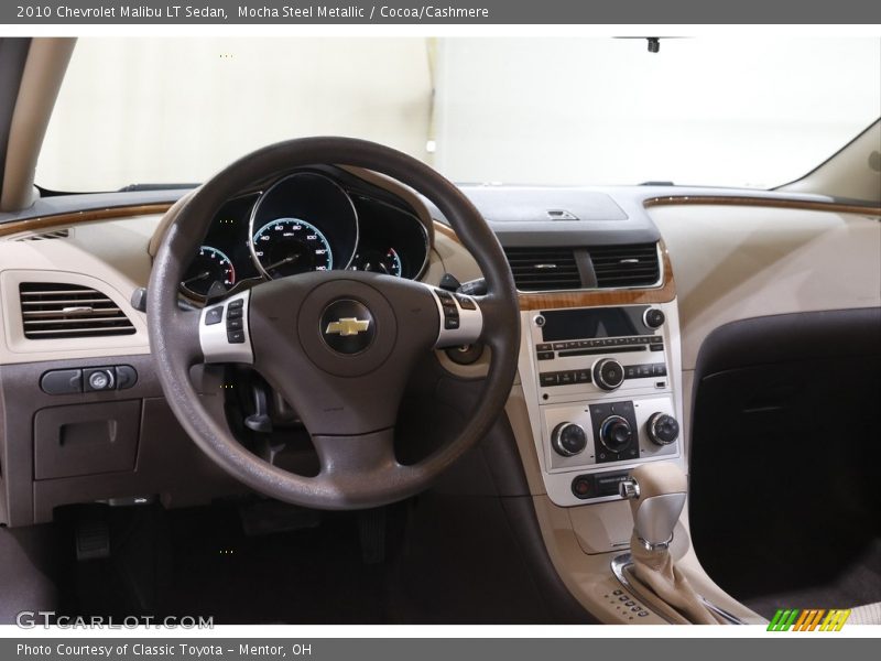 Mocha Steel Metallic / Cocoa/Cashmere 2010 Chevrolet Malibu LT Sedan