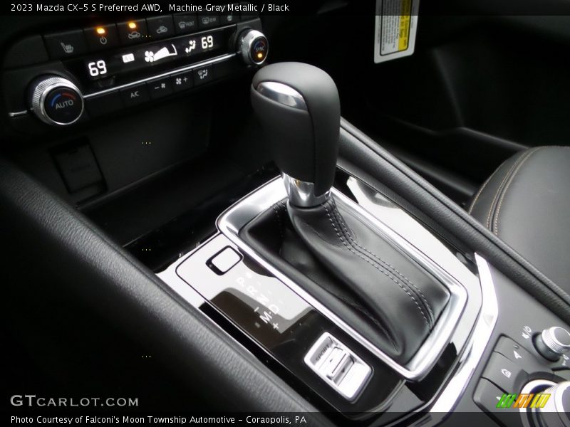 Machine Gray Metallic / Black 2023 Mazda CX-5 S Preferred AWD
