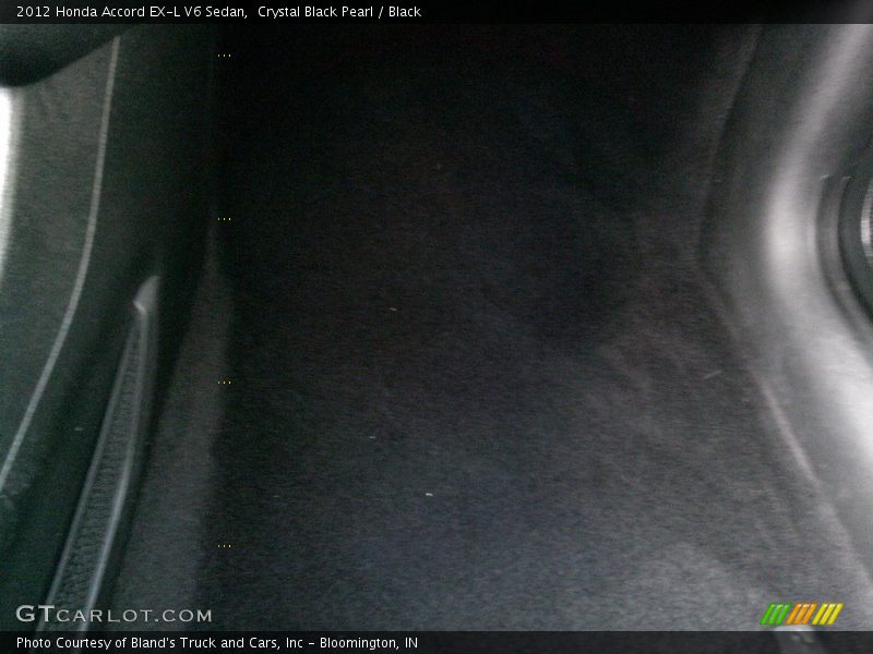Crystal Black Pearl / Black 2012 Honda Accord EX-L V6 Sedan