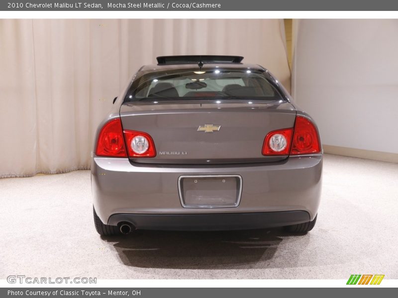Mocha Steel Metallic / Cocoa/Cashmere 2010 Chevrolet Malibu LT Sedan