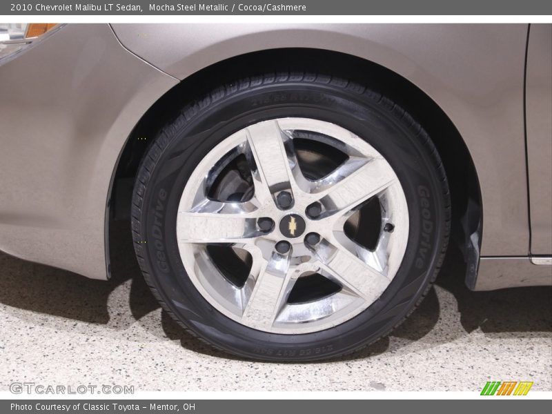 Mocha Steel Metallic / Cocoa/Cashmere 2010 Chevrolet Malibu LT Sedan