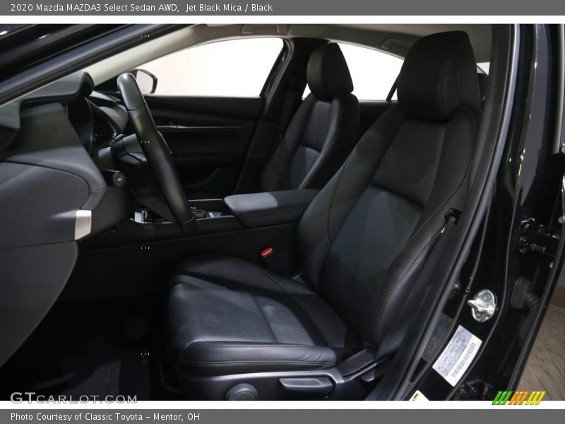 Jet Black Mica / Black 2020 Mazda MAZDA3 Select Sedan AWD