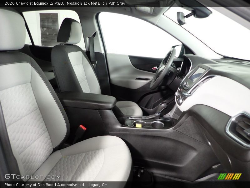 Mosaic Black Metallic / Ash Gray 2020 Chevrolet Equinox LS AWD