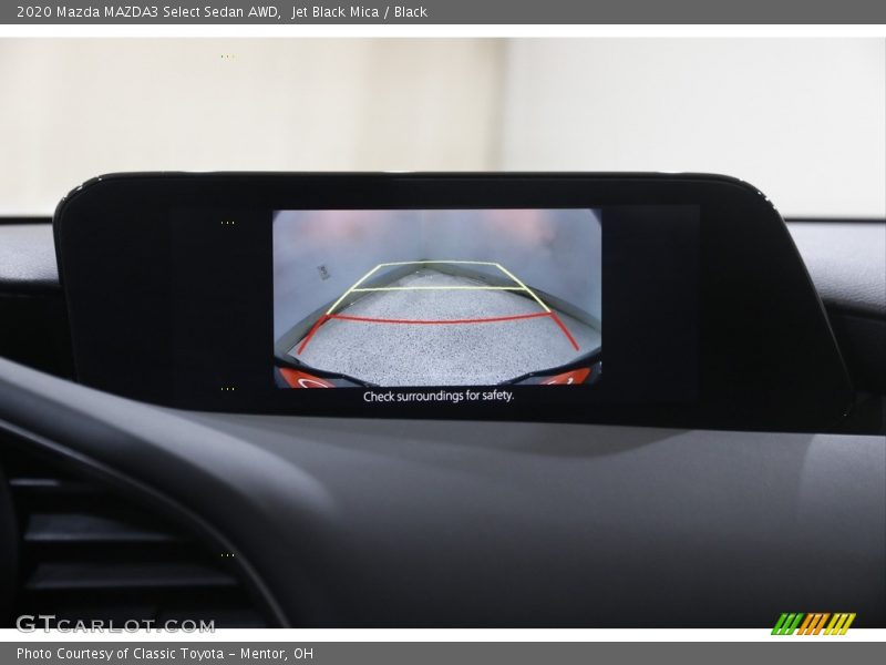 Jet Black Mica / Black 2020 Mazda MAZDA3 Select Sedan AWD
